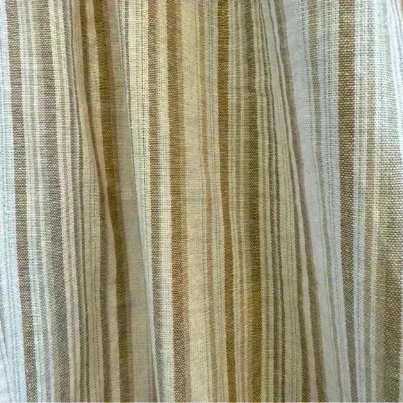 🌈 6/$60 Kate & Sam Paperbag Pants Belt Cream Gold Tan Pockets Wide Leg Size XXL - Picture 5 of 6